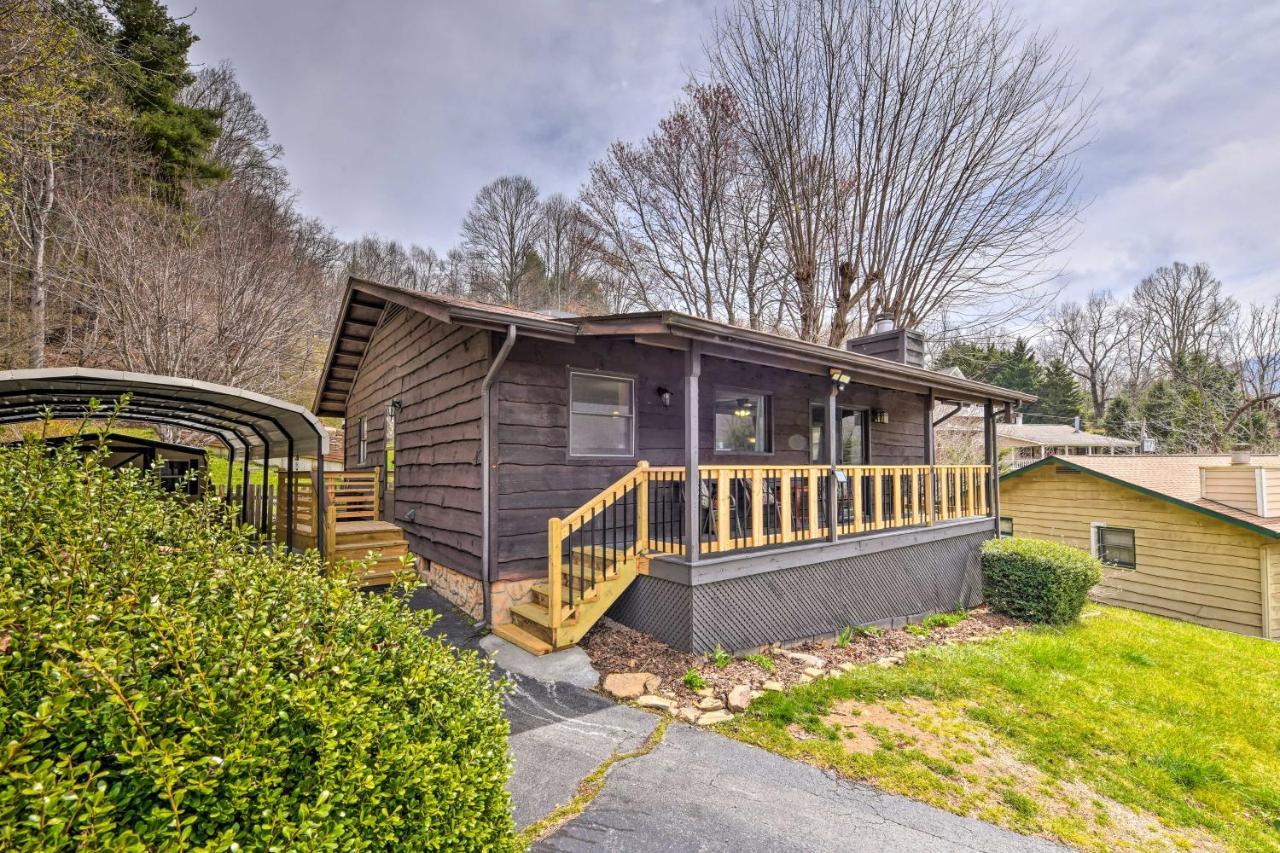 Cozy Maggie Valley Cabin, 1 Mi To Tube World! 빌라 외부 사진